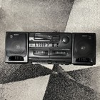Sony Cfs-w455 Am fm Dual Cassette Player High Speed Dubbing 1995 Boombox Vtg