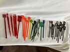  4 Lot 34 Vintage Cocktail Swizzle Stir Sticks Barware Reno Harrahs Peppermill