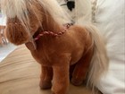 Plush Toys Brown Horse Stuffed Animal Soft Plushies Doll Kids Birthday Gift New