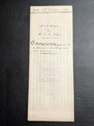 1911 Vellum Indenture Cherry Hinton Road Cambridge Architect Frank Waters Plan