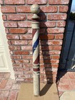 Antique Wooden Barber Shop Wall Pole  1900-1920 s 