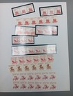 U s  Partial Strip Coil Stamp- Transportation Series  Unused Unhinged 1980s