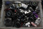 Lot Of 47lb Digital Cameras Canon Damaged Nikon Olympus Kodak Fuji   More