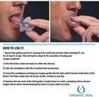 Anti Snoring Mouthpiece Tongue Retainer Helps To Eliminate Snoring Anti Snore