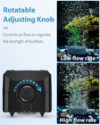Aquarium Air Pump Dual Outlet Fish Tank Aerator With Accessories For 5-200 Gallo