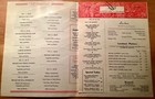 1955 Menu From 1918 Chestnut St  Philadelphia