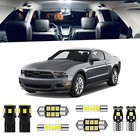 7-pieces Super Bright Interior Led Light Kit Compatible Ford Mustang 2010 2011