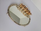 Vtg Matson Stylebuilt Ormolu Lipstick Holder Mirror Tray Cherubs Hollywood Regcy