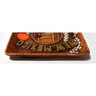 Vintage New Mexico Ashtrays Set Of 2 Land Of Enchantment Roadrunner Mcm Souvenir