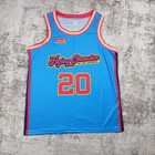 San Antonio Missions Flying Chanclas Manu Ginobili Jersey Mens Xl Blue