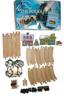 Brio   32501 Polar Express Holiday Set Wooden Railway Train In Box W extras Nice