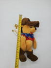 Disney Store Exclusive Winnie The Pooh Cowboy 8  Bean Bag Plush Stuffed Toy 