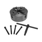  8    200mm  Lathe Chuck 4 Jaw Independent Ground Hardened Lathing