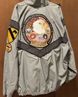Us Army Aviation Mens 2xlt Fitness Military Jacket With Vintage   Rare Patches