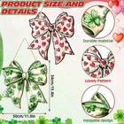 Valentine s Day St  Patrick s Day Reversible Hanging Sign Double Sided Wooden Do