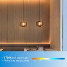 Edishine Led Bulbs  800 Lumen  High Cri 80   Ul Listed  Perfect For Pendant Lamp