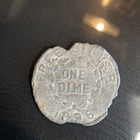 Bryan Money 1896 Free Silver One Dime So-called Dollar