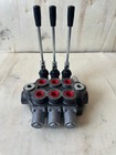 Tora 18 5 Gpm  70l   Hydraulic Monoblock Control Valve With 3 Levers  3 4  Bsp