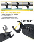 17  Led Rear View Center Mirror Convex 1 75  -2  For Polaris Rzr 570 900 xp 1000