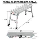 Portable Work Platform Step Ladder Folding Scaffolding Platform Folding