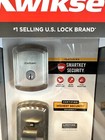 Kwikset Prague Satin Nickel Front Entry Lock Set Handleset Deadbolt 98180-025