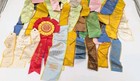 Vintage 1960s Wisconsin State Fair Livestock Ribbons Lot Of 56