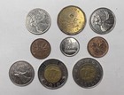 Canadian Coins Lot Mix Quarters  Dimes  Nickels  Penny  Dollar