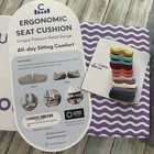 C Cushion Lab Pressure Relief Seat Cushion Memory Foam Contoured Gray New Open