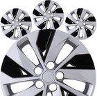 16   Wheel Covers Full Snap On Hubcaps For 2019-2023 Nissan Altima Silver black