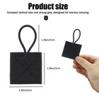 Myriont 2 Pack Microphone Radio Holder  Mic Clips For Law 1 97 Inches  Black