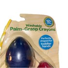 Crayola My First Washable Egg Crayons 3 Pack Toddler Preschool 81-1450 New
