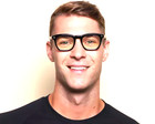 New Tom Ford Tf 5870-f-b 001 Shiny Black Gold Authentic Eyeglasses Frames 52-21