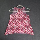 Total Girl Girls Xl 16 Purple Cat   Heart Graphic Print Sleeveless Tank Top