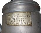 Antique Marion Harland Coffee Pot 2 Qts With Insert 