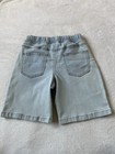 365 Kids Garanimals Boys Pockets Light Wash Elasticwaist Denim Shorts Size 8 Nwt