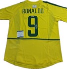 Ronaldo Luis Nazario De Lima Signed Brazil World Cup 2002  Beckett Coa