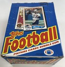1982 Topps Football Empty Card Box Mg36