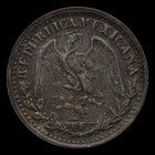          1903 Mexico 1 Centavo Km 391 6 Bronze National Arms Wreath Mo Mint Mark