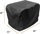 Generator Cover Waterproof For Honda Generator Eu2000i Predator 2500 Black 600d