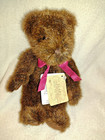 Russ   Bears From The Past  rothschild  Brown Bear Plush 6  Sitting W Tags