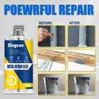Metal Repair Glue  2 Pack 5 64oz Metal Epoxy Glue Heavy Duty  High-temperatur   