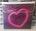 Vintage Trapper Keeper Designer Series Neon Pink Heart Htf