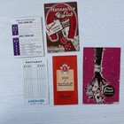 Vintage Las Vegas Casino Gaming Guide Lot 1950s-60s Horseshoe Fremont Riviera