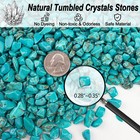 Turquoise Gravel Rocks 0 88 Lb Crystal Chips Betta Fish Tank Pebbles Crafts Deco