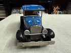 Vintage Bandai Japan Tin Litho City Police P d  Touring Car Friction Toy 1950s