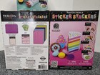 4 X Fashion Angels Sticker Stackers Foam Sticker Stacking System  -2 Boxes style