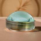 Vintage Desk Magnifier Glass Paperweight Antique Brass Magnifying Glass With Ele