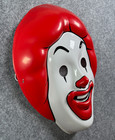 Vintage 1997 Mcdonald s Thin Plastic Ronald Mcdonald Creepy Clown Mask Rare Nos