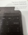 Microsoft Surface Pro Signature Keyboard Alcantara Gray 1864 For Pro 8 9 x