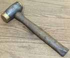 Chicago Rawhide Brass Faced Hammer-antique Hand Tool